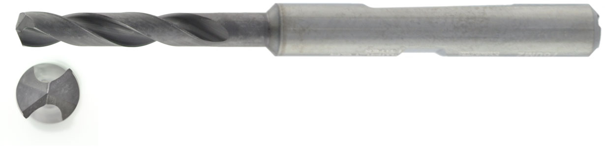 VHM HPC Bohrer 3xD ohne IK Ø 3,8 mm, TiAlN besch.