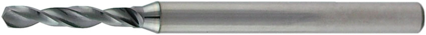 VHM Micro Bohrer 5xD Ø 2,45 mm, Typ MC100-05