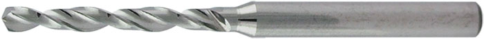 VHM Micro Bohrer 8xD ohne IK Ø 0,19 mm