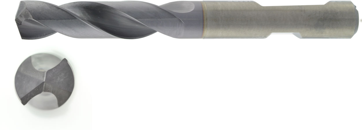 VHM HPC Bohrer 3xD ohne IK Ø 20 mm, TiAlN besch.