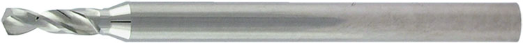 VHM Micro Bohrer 3xD Ø 0,6 mm, Typ MC100-03